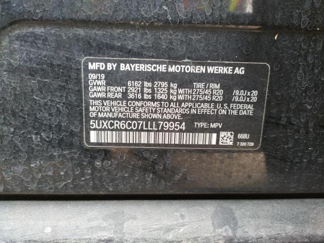 5UXCR6C07LLL79954 BMW X5 Xdrive40i