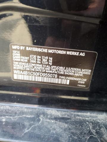 WBA4B1C50FD955078 BMW 435 I Gran Coupe