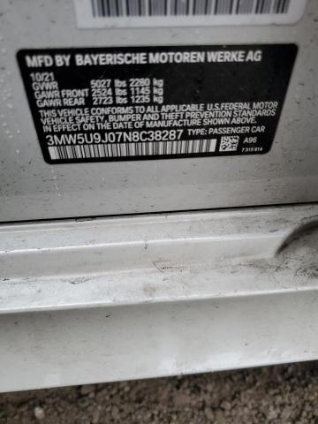 3MW5U9J07N8C38287 BMW M340XI