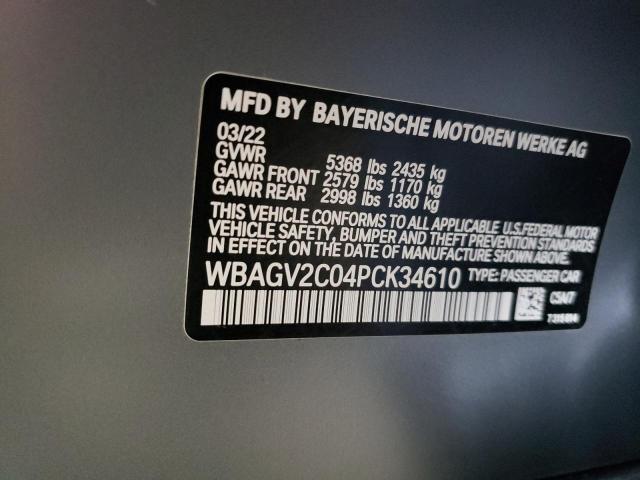 WBAGV2C04PCK34610 BMW 840i