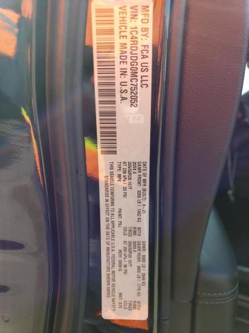 1C4RDJDG0MC752052 Dodge DURANGO GT