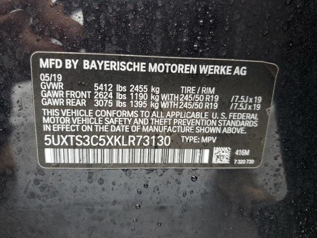 5UXTS3C5XKLR73130 BMW X3 Xdrivem40i