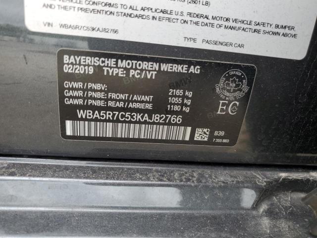 WBA5R7C53KAJ82766 BMW 330XI