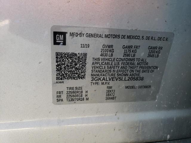 3GKALVEV5LL205838 GMC Terrain Slt