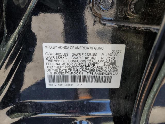 19UDE2F71MA005518 Acura Ilx Premium