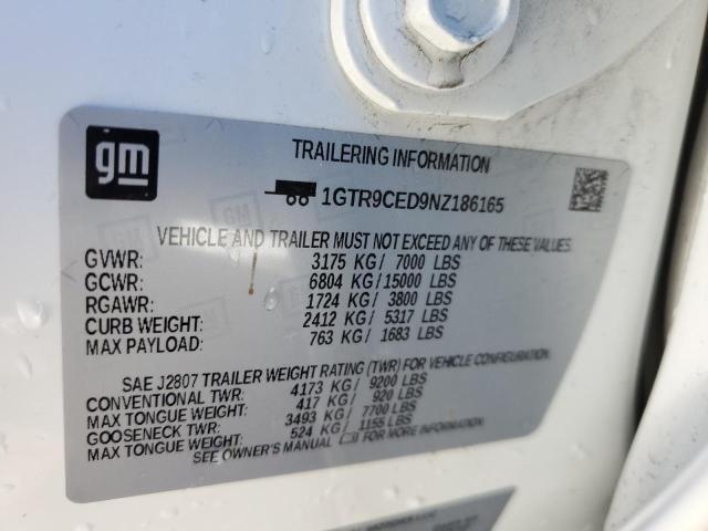 1GTR9CED9NZ186165 GMC Sierra Limited K1500 Elevation