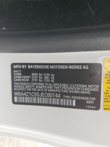 WBA4Z1C55JEC60144 BMW 430I