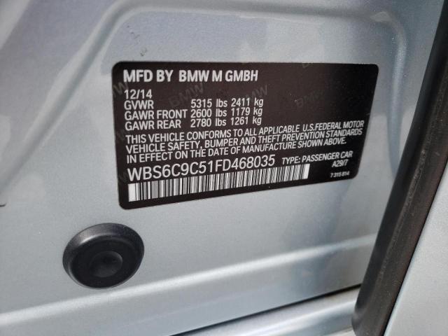 WBS6C9C51FD468035 BMW M6 Gran Coupe