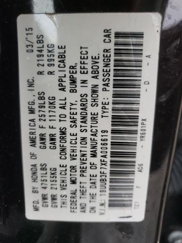 19UUB3F7XFA006619 Acura Tlx Advance