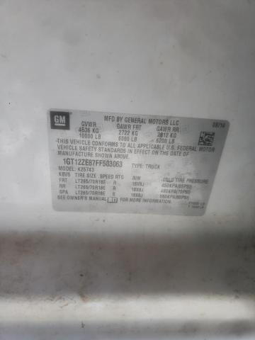 1GT12ZE87FF503063 GMC Sierra K2500 Slt