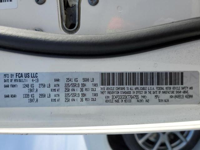 3C4PDDEG5KT764755 Dodge JOURNEY GT