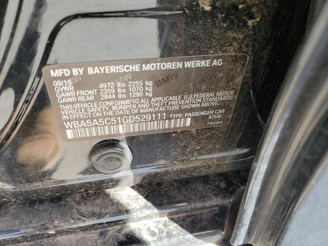 WBA5A5C51GD529111 BMW 528 I