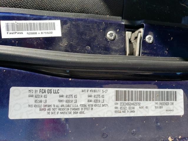 2C3CDXBG2HH629792 Dodge Charger Se
