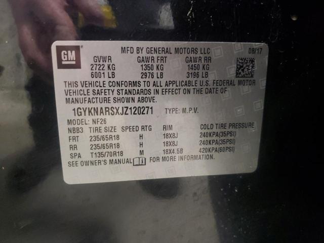 1GYKNARSXJZ120271 Cadillac XT5