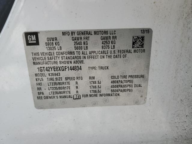 1GT42YE8XGF144834 GMC Sierra K3500 Denali