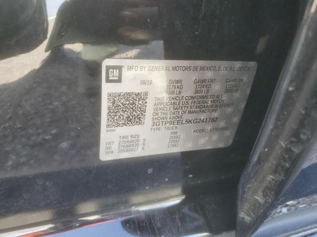 3GTP9EEL5KG241782 GMC Sierra K1500 At4