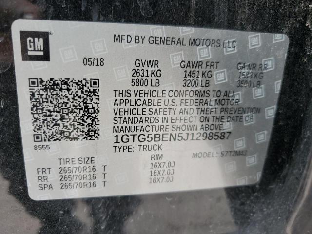 1GTG5BEN5J1298587 GMC Canyon