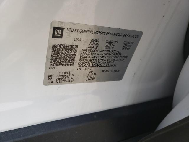3GKALMEV1LL212831 GMC Terrain Sle