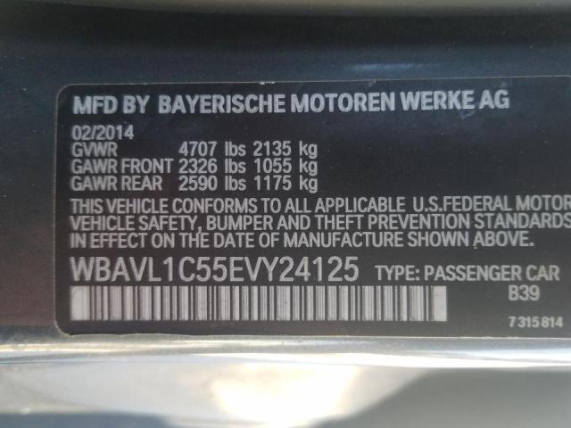 WBAVL1C55EVY24125 BMW X1 Xdrive28i