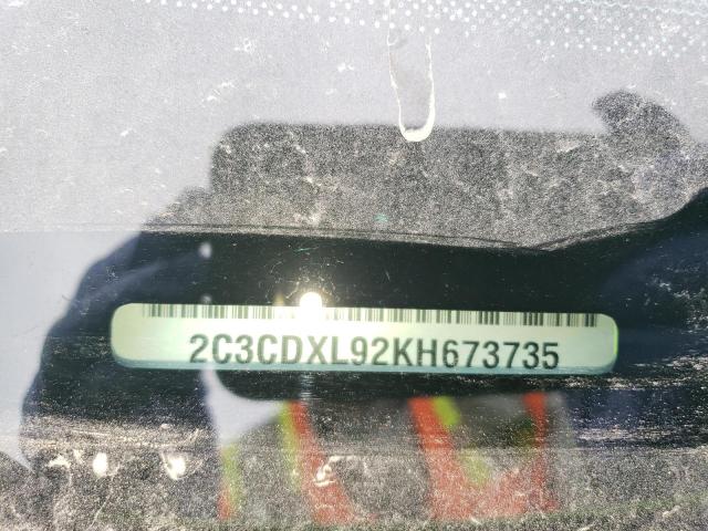 2C3CDXL92KH673735 Dodge Charger Srt Hellcat