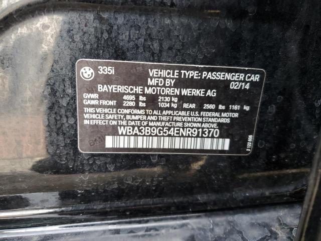 WBA3B9G54ENR91370 BMW 335 XI