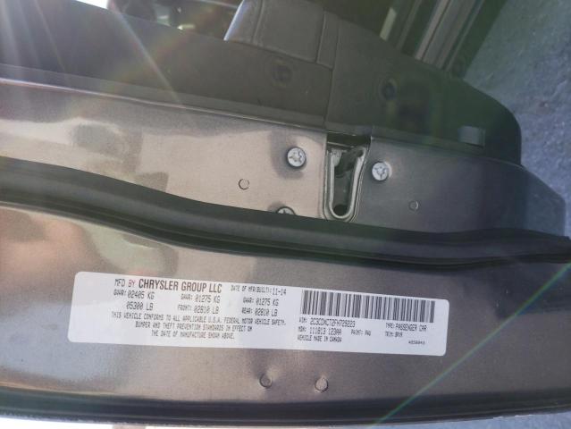 2C3CDXCT2FH729223 Dodge CHARGER R/T