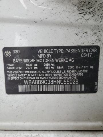 WBA8B9G38HNU55028 BMW 330 I