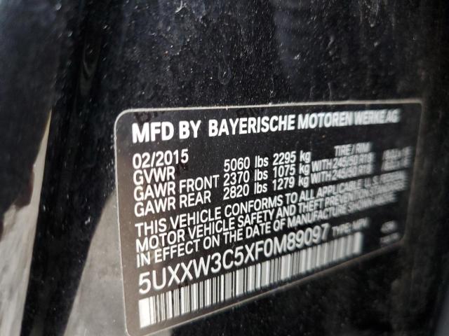 5UXXW3C5XF0M89097 BMW X4 Xdrive28i