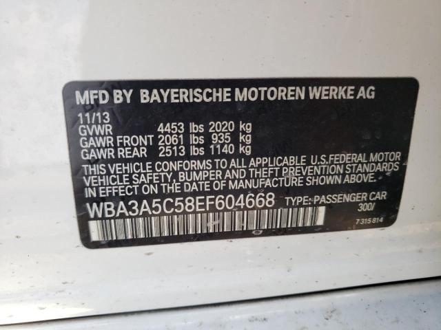 WBA3A5C58EF604668 BMW 328 I