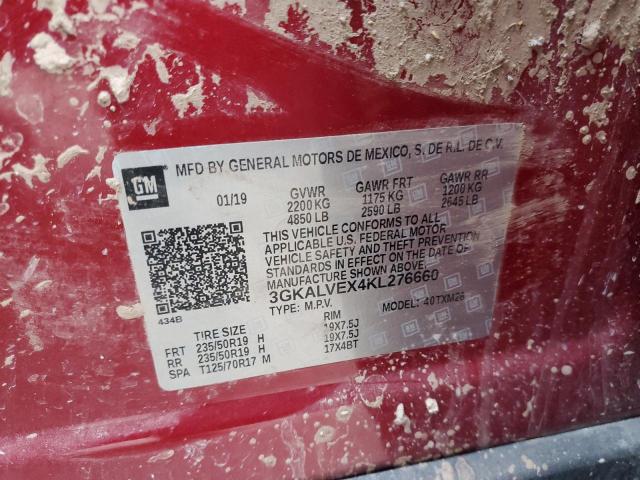 3GKALVEX4KL276660 GMC Terrain Slt