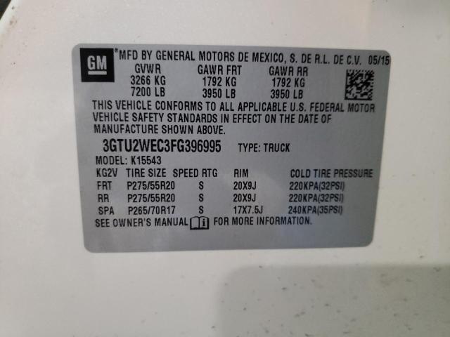 3GTU2WEC3FG396995 GMC Sierra K1500 Denali