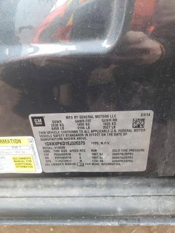1GKKVPKD1EJ326379 GMC ACADIA SLE