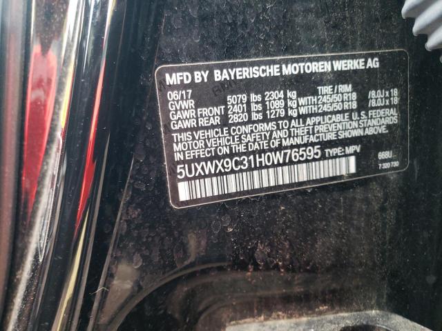 5UXWX9C31H0W76595 BMW X3 Xdrive28i