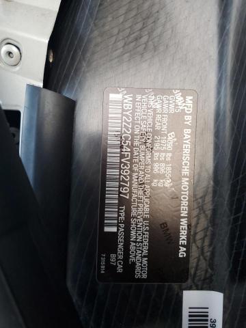 WBY2Z2C54FV392797 BMW I8