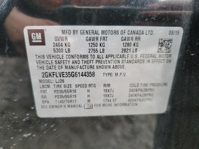 2GKFLVE35G6144358 GMC Terrain Denali