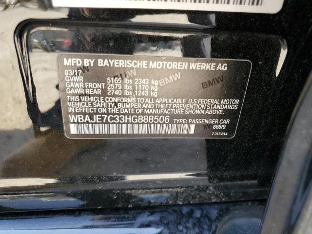 WBAJE7C33HG888506 BMW 540 XI