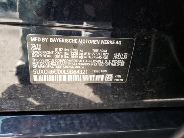 5UXCR6C00L9B64321 BMW X5 Xdrive40i