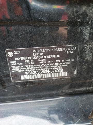WBA3C3G50FNS74038 BMW 320 I Xdrive