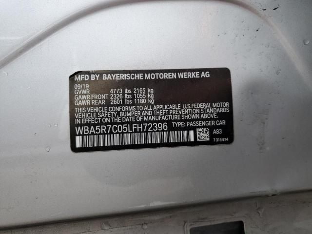 WBA5R7C05LFH72396 BMW 330XI