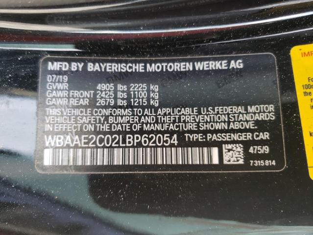 WBAAE2C02LBP62054 BMW 840i