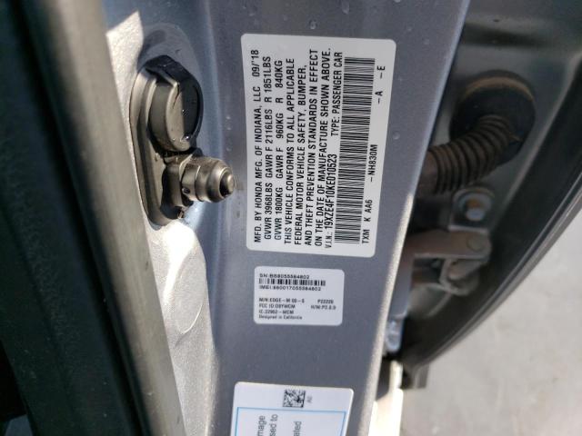 19XZE4F10KE010523 Honda Insight Lx