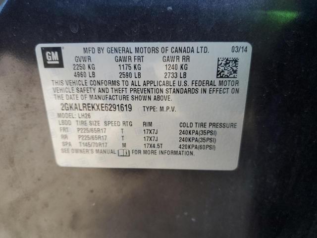 2GKALREKXE6291619 GMC Terrain Sle