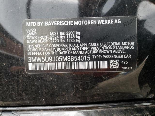 3MW5U9J05M8B54015 BMW M340XI