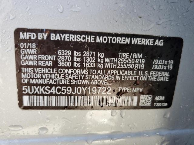 5UXKS4C59J0Y19722 BMW X5 Xdrive35d