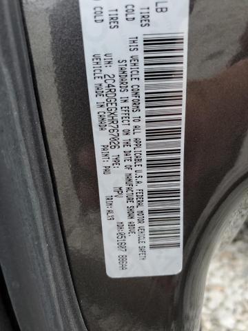 2C4RDGEGXHR767026 Dodge Grand Caravan Gt