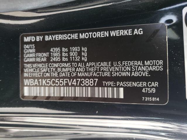 WBA1K5C55FV473887 BMW 228 I