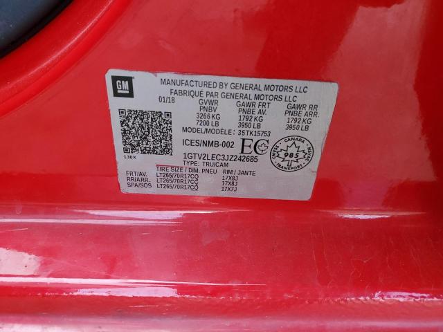 1GTV2LEC3JZ242685 GMC Sierra K1500