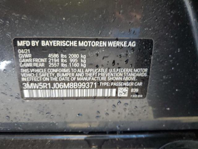 3MW5R1J06M8B99371 BMW 330I