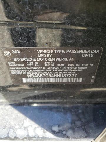 WBA8B7G54HNU37227 BMW 340 XI