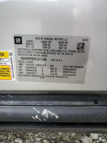 1GKKRPKD0FJ371948 GMC ACADIA SLE